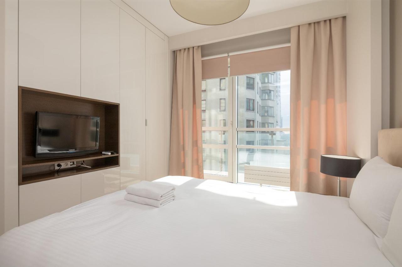 Grzybowska Platinum Apartment Tower A Warsaw Exterior photo