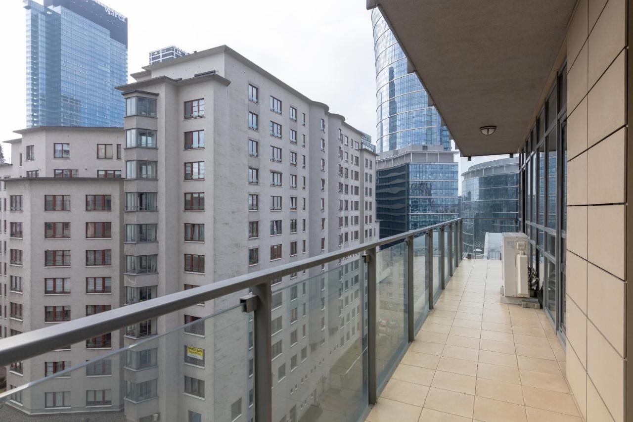 Grzybowska Platinum Apartment Tower A Warsaw Exterior photo